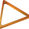 Heavy Duty Wooden Triangle Rack - Honey
